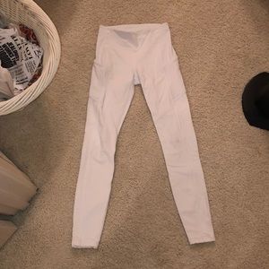 White Lululemon Leggings